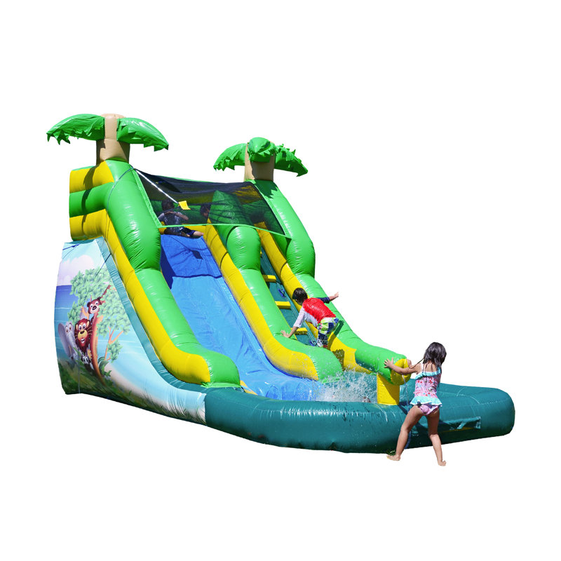 jumporange caterpillar inflatable combo